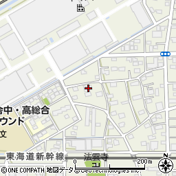静岡県浜松市中央区飯田町18周辺の地図