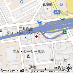 明治屋神戸支店海上配送センター周辺の地図