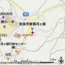 奈良県農業協同組合月ヶ瀬支店周辺の地図