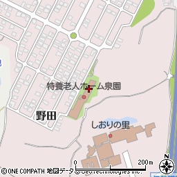 津中部西地域包括支援センター周辺の地図