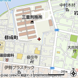三重県津市修成町17周辺の地図