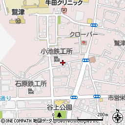 静岡県湖西市鷲津846-1周辺の地図