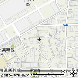 静岡県浜松市中央区飯田町87周辺の地図