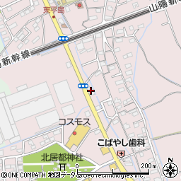 岡山県岡山市東区東平島1417周辺の地図