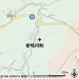 奈良県奈良市東鳴川町周辺の地図