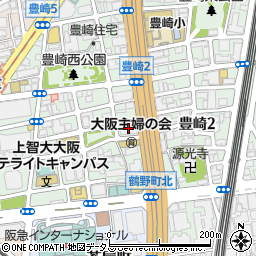 日本光研工業株式会社　大阪営業所周辺の地図