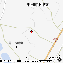 広島県安芸高田市甲田町下甲立813周辺の地図