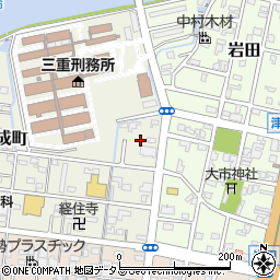 三重県津市修成町18周辺の地図