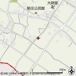 岡山県備前市新庄周辺の地図