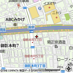 日晶電機　神戸営業所周辺の地図