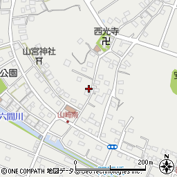 静岡県浜松市中央区雄踏町山崎3553周辺の地図