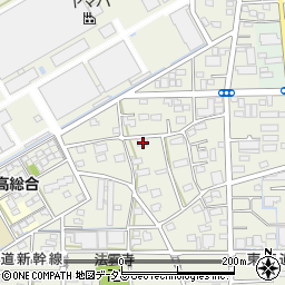 静岡県浜松市中央区飯田町86周辺の地図