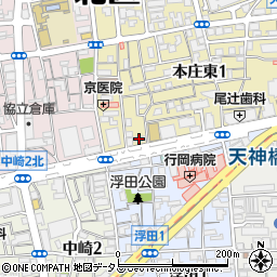 スタシオン梅田イースト周辺の地図