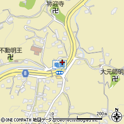 大阪府大東市龍間1301周辺の地図