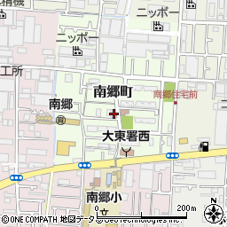 大阪府大東市南郷町4-53周辺の地図