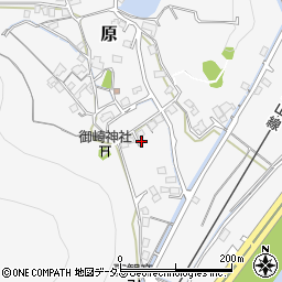 岡山県岡山市北区原596周辺の地図