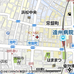 静岡エフエム放送株式会社周辺の地図