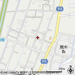 静岡県浜松市中央区鶴見町207周辺の地図