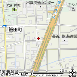 静岡県浜松市中央区飯田町275周辺の地図