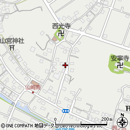 静岡県浜松市中央区雄踏町山崎3584周辺の地図
