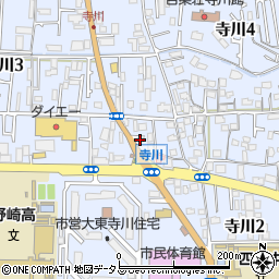 ザ・バイク阪奈周辺の地図