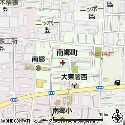 大阪府大東市南郷町4-57周辺の地図