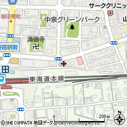 静岡磐田矯正歯科周辺の地図