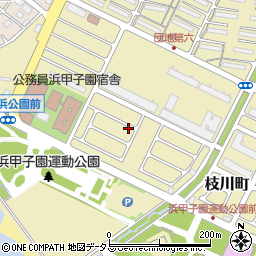 枝川町16前畑邸[akippa]駐車場周辺の地図