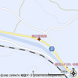 梶田郷鳥居周辺の地図