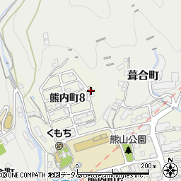 エクセル神戸周辺の地図