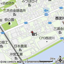 株式会社中尾商店周辺の地図