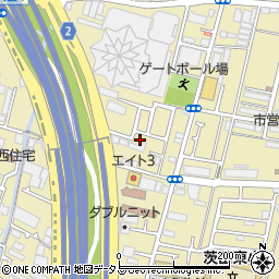大阪府大阪市鶴見区茨田大宮周辺の地図