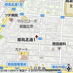 関西歯車工作所周辺の地図