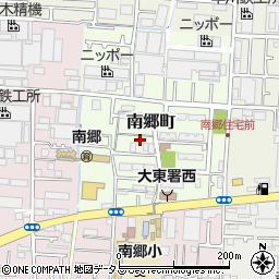 大阪府大東市南郷町4-49周辺の地図