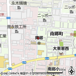 大阪府大東市南郷町3-1周辺の地図