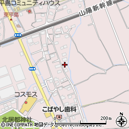 岡山県岡山市東区東平島428-1周辺の地図