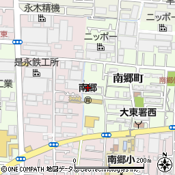 大阪府大東市南郷町3-2周辺の地図