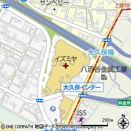 イズミヤ西神戸店駐車場周辺の地図