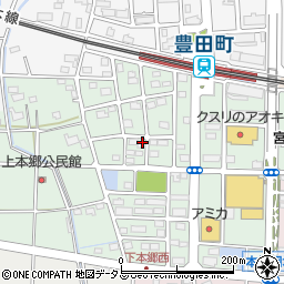 上本郷公会堂周辺の地図