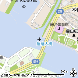 東播磨港線周辺の地図