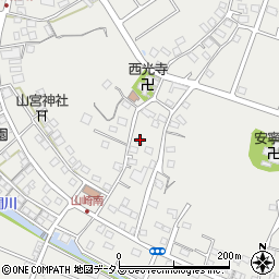 静岡県浜松市中央区雄踏町山崎3594周辺の地図