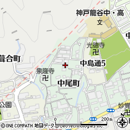 ディオレ新神戸Ｆ棟周辺の地図