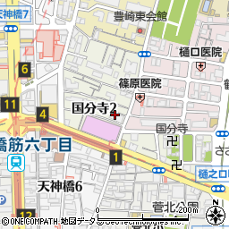 Ｃ＆Ｃ　天六店周辺の地図