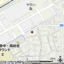 静岡県浜松市中央区飯田町8周辺の地図