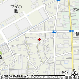 静岡県浜松市中央区飯田町97周辺の地図