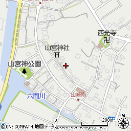 静岡県浜松市中央区雄踏町山崎3534周辺の地図