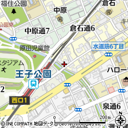 セブンイレブン神戸水道筋６丁目店周辺の地図