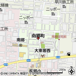 大阪府大東市南郷町4-38周辺の地図