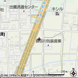 静岡県浜松市中央区飯田町1611周辺の地図