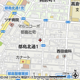 松山印刷所周辺の地図